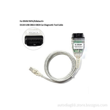 BMW Ediabas INPA USB Interface OBDII Car Diagnostic Tool K DCAN Cable